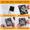 10Pcs Die Storage Magnetic Rubber Sheets for DIY Craft 3