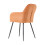 Living And Home (Orange) Set of 2 Upholstered Dining Chairs 5