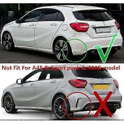Genuine OEM Mud Flaps for 2012-2018 Mercedes A-Class W176 - High Quality Splash Guards 2