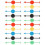 25pcs Plastic Arrow Spinner for Board Games DIY Game Arrows Replacement Arrow Game Pointer Spinners-YuJia 1