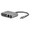 2-in-1 Ethernet Adapter Type-c To Rj45 Gigabit Network Card 1000m 1
