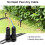 40 Pack Low Voltage Landscape Lighting Wire Connector Landscape Light Outdoor Path Light Used in Conjunction 5