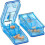 Pill Crushing And Cutting Machine Transparent Pill Separator Detachable Pill Holder Box (3-h) 1