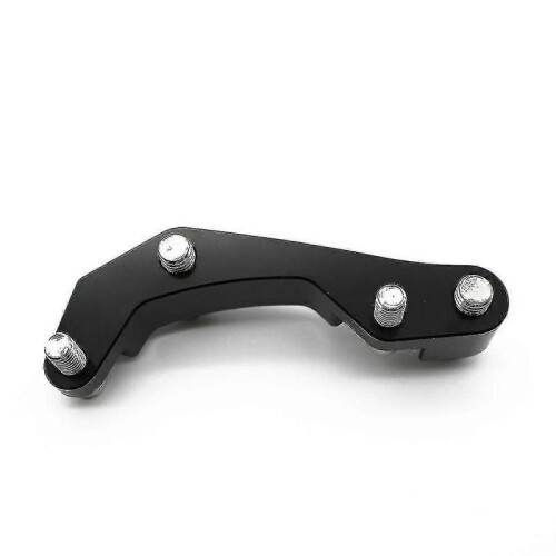 Motorcycle Caliper Adapter Code Brake Caliper Rotor Adapter Brackets for Xmax300 Xmax 300(black) 2