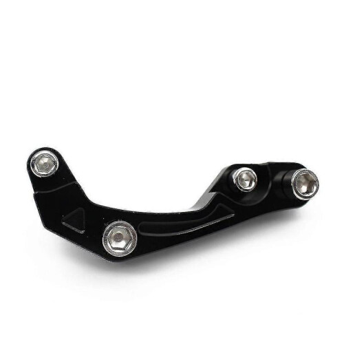 Motorcycle Caliper Adapter Code Brake Caliper Rotor Adapter Brackets for Xmax300 Xmax 300(black) 1