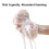 3pcs Double Head Hanging Bath Towel Bath Sponge Bath Ball Shower 4