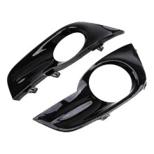 1pair Car Front Bumper Fog Light Cover Bezel Grille with Hole for Altima / Teana L33 2012-2015