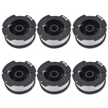 6-Pack Spool Line 30ft 0.065 inch Replacement for Black Decker AF-100 GH400, GH500, GH600, GH610, GH900, GH912
