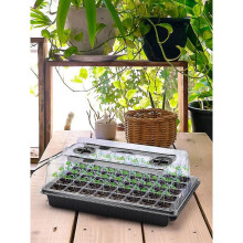 80 Cells Seed Starter Tray Kit, Humidity Dome Plant Seedling Starter Kit