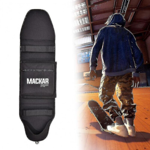Skateboard Backpack Multifunctional Foldable Skateboard Carry Pouch Waterproof Zipper Pocket Skateboard 1
