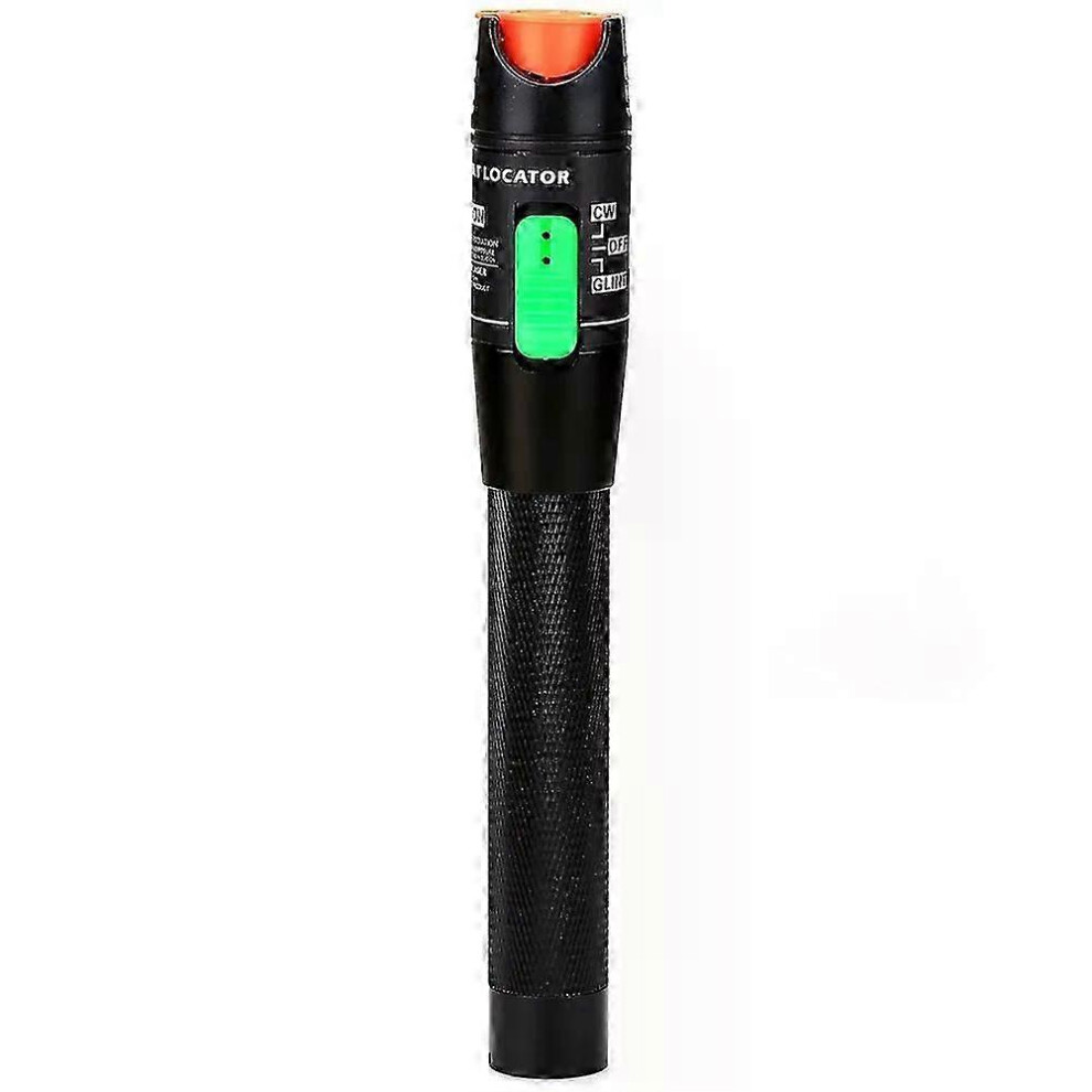 (As show, One size) 30mw 30km Visual Fault Locator Red Light Pen Red Laser Cable Tester Ftth Fiber Optic Detector Telecommunication Testing Tool