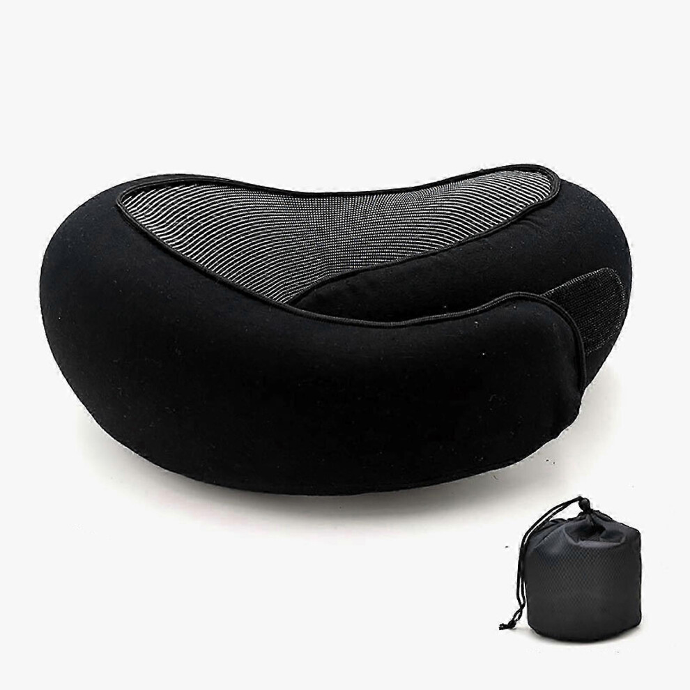 Kikidex (, One Size) Neck Pillow For Traveling, Travel Neck Pillow For Airplane Memory Foam Travel Pillow Gray