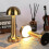 (Dumbbell,Gold)Rechargeable Led Table Lamp Touch Sensor Desk Light Bedroom Restaurant Bar Dcor 4