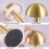 (Dumbbell,Gold)Rechargeable Led Table Lamp Touch Sensor Desk Light Bedroom Restaurant Bar Dcor 2