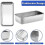Loaf Pan, Set Of 2, Stainless Steel Bread Baking Mold, Rectangular Cake Pan 3