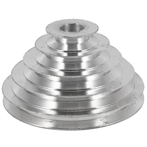 25mm Bore Aluminum Wheel A Type 5 Step Pulley Wheel for V-belt Timing Belt