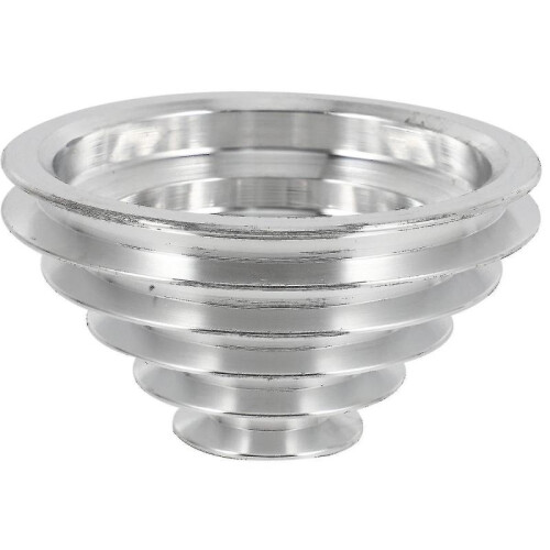 25mm Bore Aluminum Wheel A Type 5 Step Pulley Wheel for V-belt Timing Belt 2
