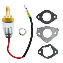 Carburetor Fuel Solenoid 24 757 22-S Replacement for Kohler Command and Courage Engines with Gaskets