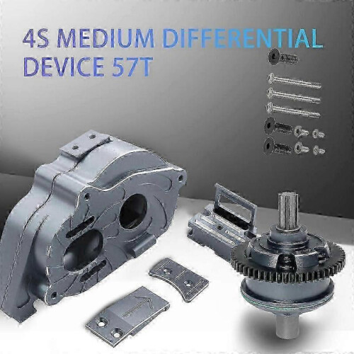 (Titanium)M0.8 CENTER DIFF 57T MOTOR MOUNT SET FOR RC ARRMA 1/10 KRATON OUTCAST 1/8 2