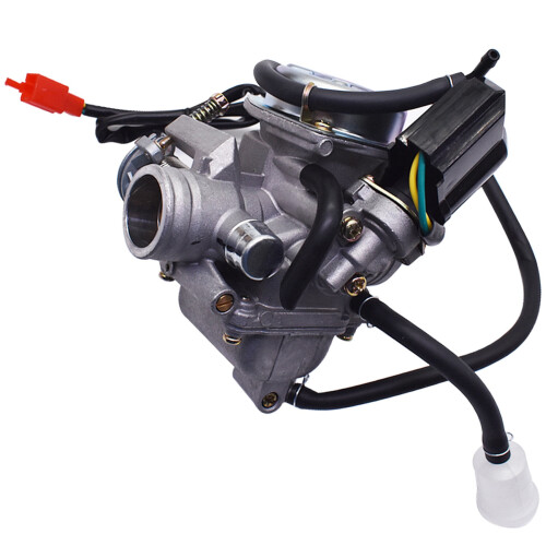 24mm Carburetor with Electric Choke Replacement for GY6 150cc Mopeds Scooters ATVs 1