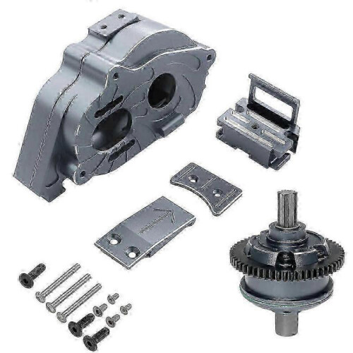(Titanium)M0.8 CENTER DIFF 57T MOTOR MOUNT SET FOR RC ARRMA 1/10 KRATON OUTCAST 1/8