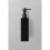 Stainless Steel Soap Dispenser In Black - Bathroom Wall Mount Drill Rack Holder (stainless Steel (black), Angular) 2