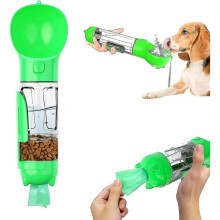 Dog Water Bottle, Leak Proof Portable Puppy Water Dispenser with Drinking Feeder for Pets