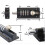 Combination Lock Latch 4 Digit Combination Lock Mechanical Code Door Lock Keyless Slide Lock Tamper Proof Door Lock for Garden Cabinet Black 2