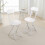 Living And Home (White, 2pcs) Portable Foldable Dining Chairs 1