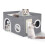 Cat House Indoor 2 Layer, Foldable Large Cat Hideaway Bed Indoor 1