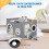 Cat House Indoor 2 Layer, Foldable Large Cat Hideaway Bed Indoor 2