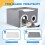 Cat House Indoor 2 Layer, Foldable Large Cat Hideaway Bed Indoor 6
