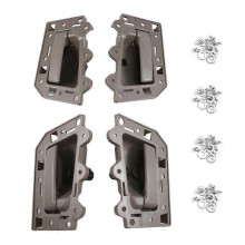 (Khaki) 4pcs/Set Inner Door Handle for Jeep Grand Cherokee 2005-2011 LHD 1JV471J3AA 1JV461J3AA 5HR411J3AK 5H