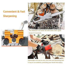Portable Chainsaw Sharpener Jig Chainsaw Chain Sharpening for Most Chain Saws And Electric Saws Wit