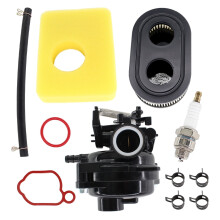 Carburetor Tune Up Kit for Briggs & Stratton 140cc 550EX Engine Troy-Bilt TB110 TB200 TB115 TB230 Mower 09P702 9P702 Engines