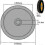 2 x Lawn Mower Wheels 53 Teeth Drive Wheel for Husqvarnaa Electrolux, McCulloch 3