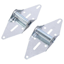 (Hinge No. 1) 2Pcs Garage Door Replacement Hinge for Residential/Light Commercial Garage Door Part Heavy Duty Garage Door Hardware