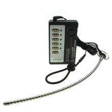 Harnröhrenplug für Männer mit Ring, Stromschlag, Edelstahl, rund, glatt, Balanus-Massagegerät, Stimulation der privaten Teile, Dilatator, Ka