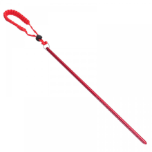(Vermelho) Ponteiro de mergulho de alumínio para mergulho autônomo, lagostas, ponteiro de cócegas, agitadores subaquáticos, gerador de ruído