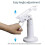 For Pax-A920/A920 Pro Payment Card Terminal Swivel Mount Desktop Stand, White 3