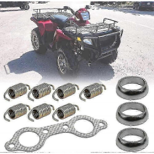 Replacement Exhaust Gasket Spring Kit for 2008-2010 Polaris RZR 800 2