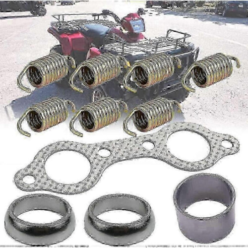 Replacement Exhaust Gasket Spring Kit for 2008-2010 Polaris RZR 800 1