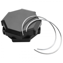 Lot de 4 enjoliveurs de moyeu de roue de rechange, compatibles avec RZR 900 1000 XP Turbo 1522216-655, hexagonaux, pour Polaris RZR