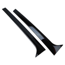 Pair Canard Splitter for Skoda Octavia Estate 2014-2019 Auto Replacement Parts Rear Window Side Spoiler Wing Gloss