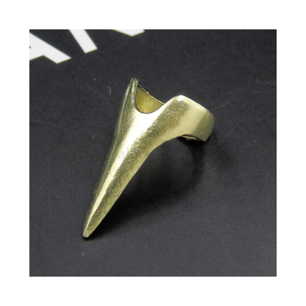 (Ancient Bronze, 5pcs) 5pcs/10pcs Claw Talon Ring Punk Statement Nail Finger Tips Dragon Cat Cosplay New-image-OPC-PHYQZMM-NEW