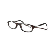(2.00 strength, Brown) 1.0~ 4.0 Hanging Magnetic Reading Eye Glasses Front Snap Click Connect Neck-Yvan