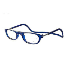 (3.00 strength, Blue) 1.0~ 4.0 Hanging Magnetic Reading Eye Glasses Front Snap Click Connect Neck-Yvan