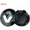 4pcs 57mm Car Alloy Wheel Centre Hub Caps In Black-Good 2