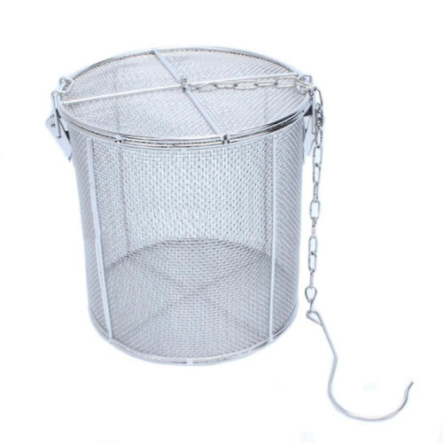 (large) Stainless Steel Seasoning Strainer Basket Large-hy