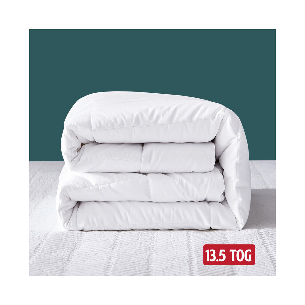 Supreme Bedding Ltd (13.5 Single Duvet) 15 Tog Duvet Winter Warm Lightweight Duvets & Quilts White